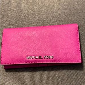 Michael Kors checkbook wallet